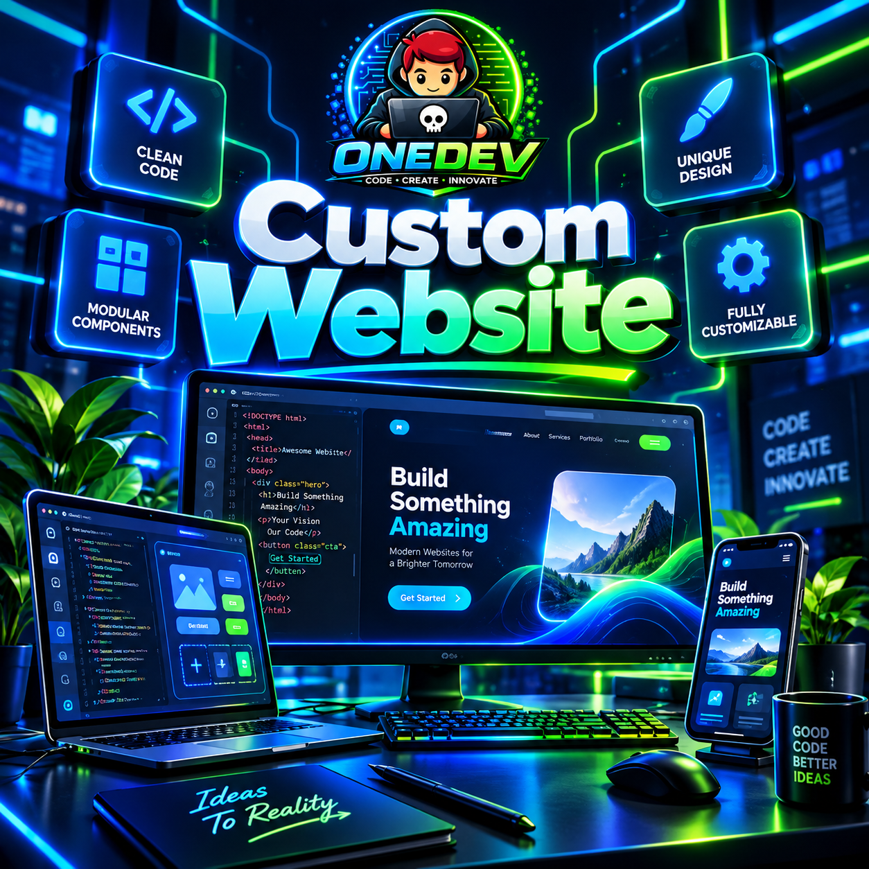 Custom Website