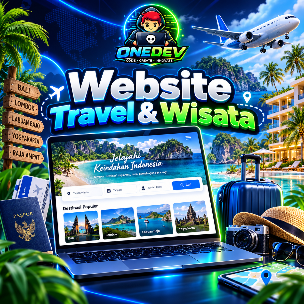 Website Travel & Wisata