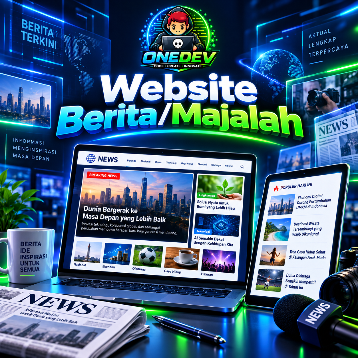 Website Berita/Majalah